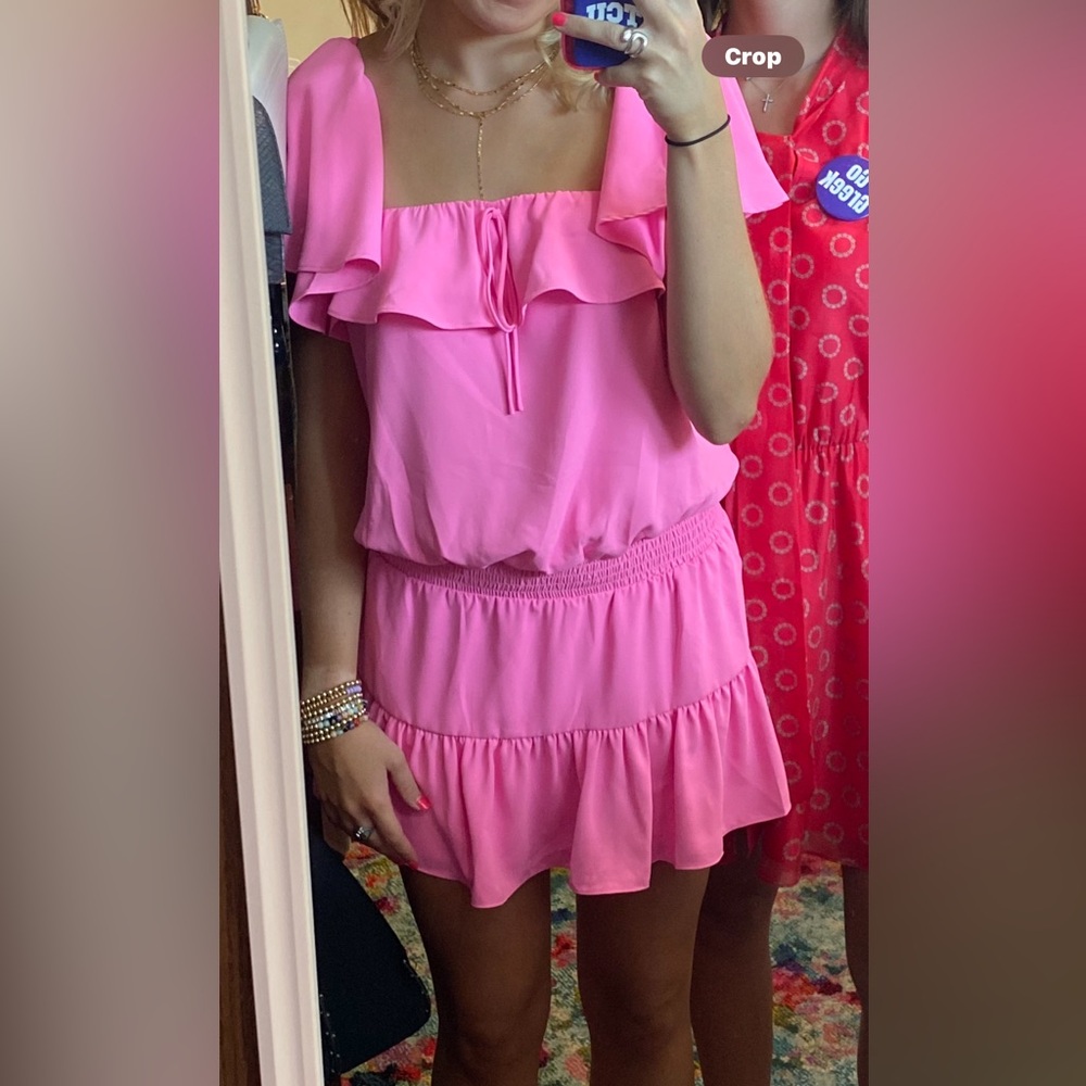 Pink Amanda Uprichard romper